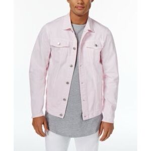 Jaywalker Men's Pink Trucker Jacket